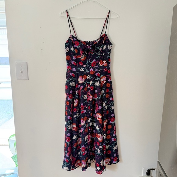 New Anthropologie Yumi Kim Isabeau Silk Dress - Picture 6 of 9